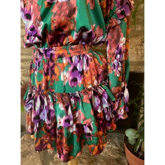 🌺 MISA Los Angeles “Amalya” Mini Dress – Size Small - Picture 3 of 9